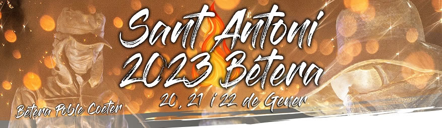 Bétera celebrará Sant Antoni los días 20, 21 y 22 de enero